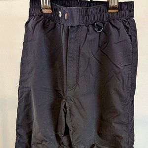 Kids Black Obermeyer Ski Pants  - Junior Size 8